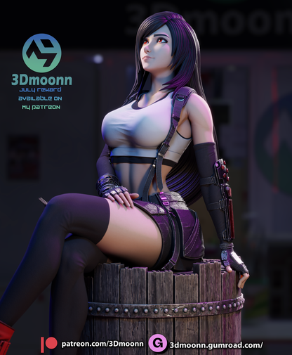 Tifa Lockhart | Final Fantasy VII  | Handcrafted Figure