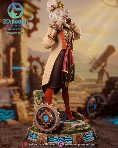 Ancient Sheikah Scientist | Handcrafted Figure