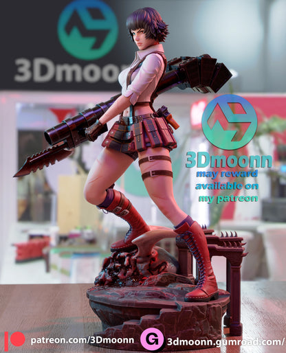 Lady | Devil May Cry 3 | Handcrafted Figure