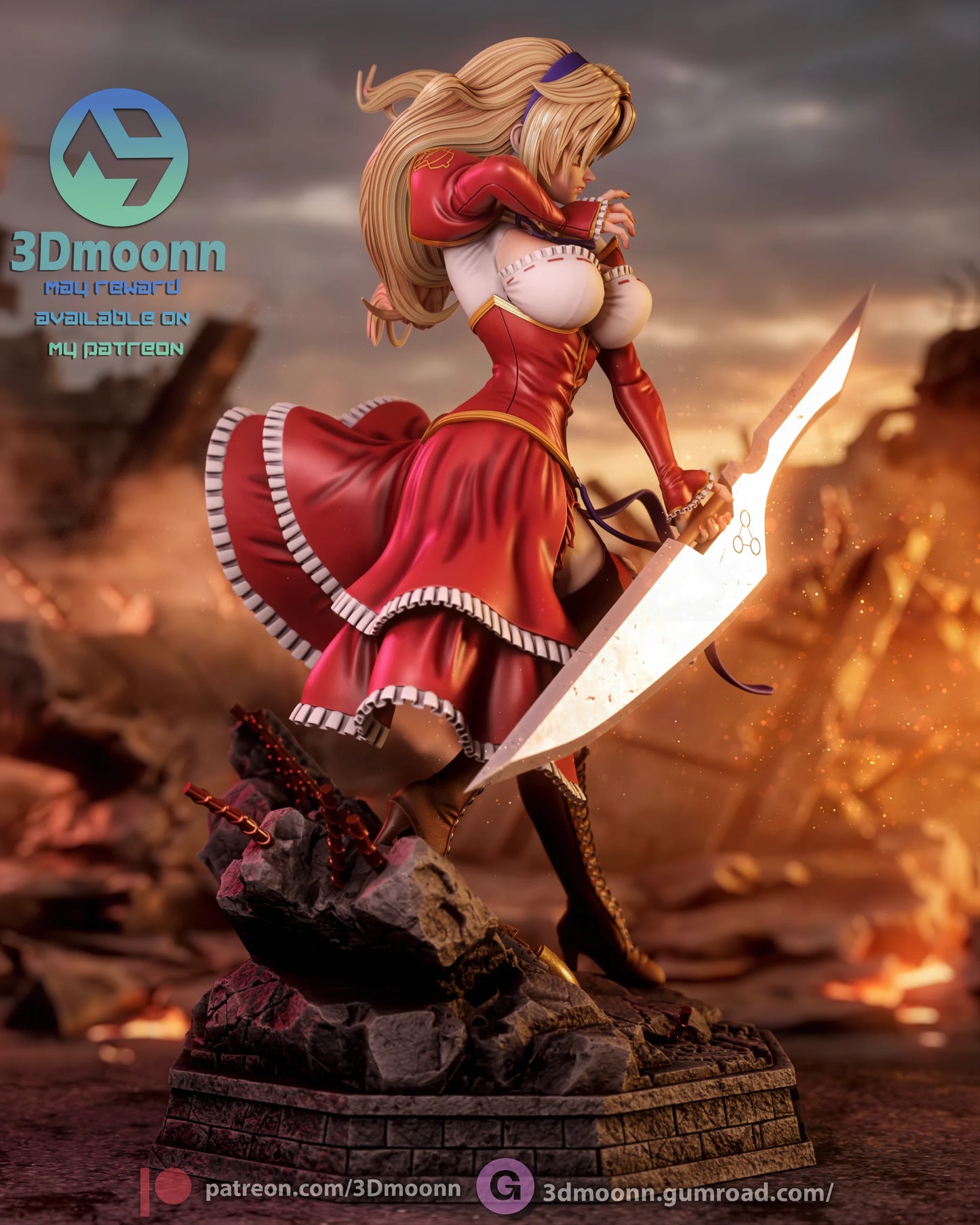 Satellizer L. Bridget | Freezing | Handcrafted Figure