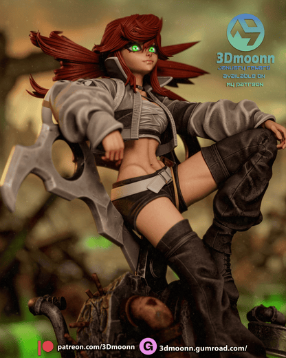 Riyo | Gachiakuta | Handcrafted Figure