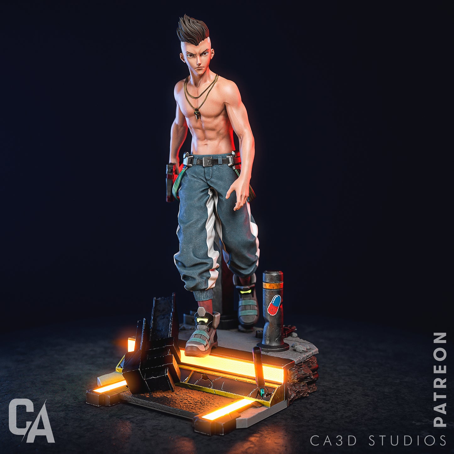 David Martinez | Cyberpunk: Edgerunners | Handcrafted Figure