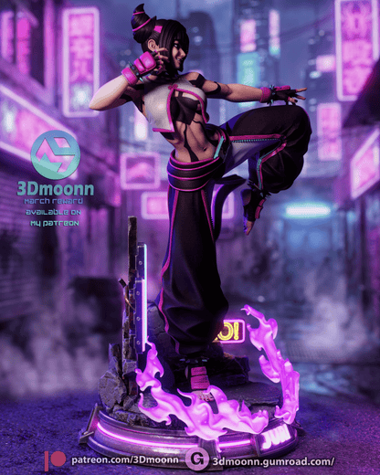 Juri Han | Street Fighter | Handcrafted Figure