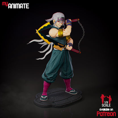 Tengen Uzui | Demon Slayer | Handcrafted Figure