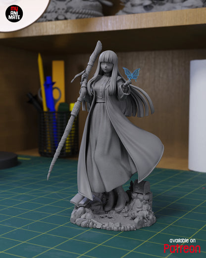 Apprentice Mage Girl | Handcrafted Figure