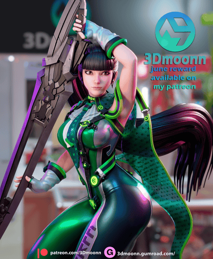 Eve | Stellar Blade | Handcrafted Figure