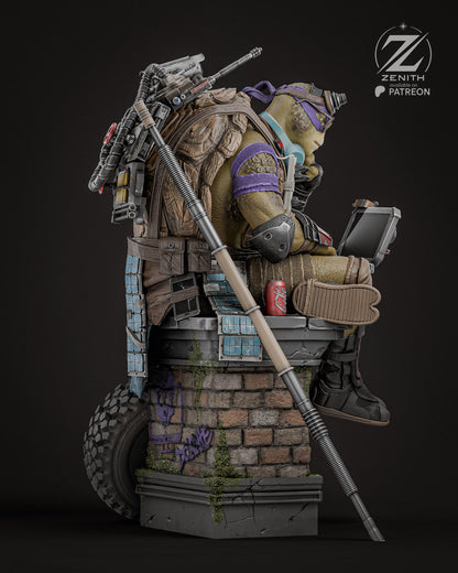 Tech Bo Staff Master | Handcrafted Figure