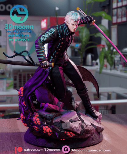 Vergil | Devil May Cry 5 | Handcrafted Figure