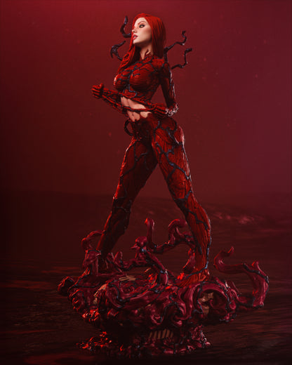 Symbiote Femme Fatale | Handcrafted Figure