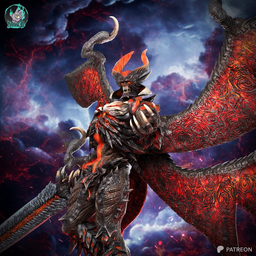 Dante Sin Devil Trigger | Devil May Cry 5 | Handcrafted Figure