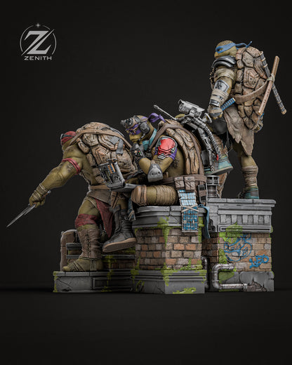 TMNT Diorama | Handcrafted Figure