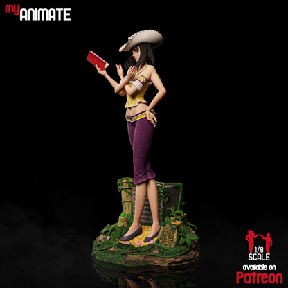 Archaeologist Girl | Handcrafted Figure
