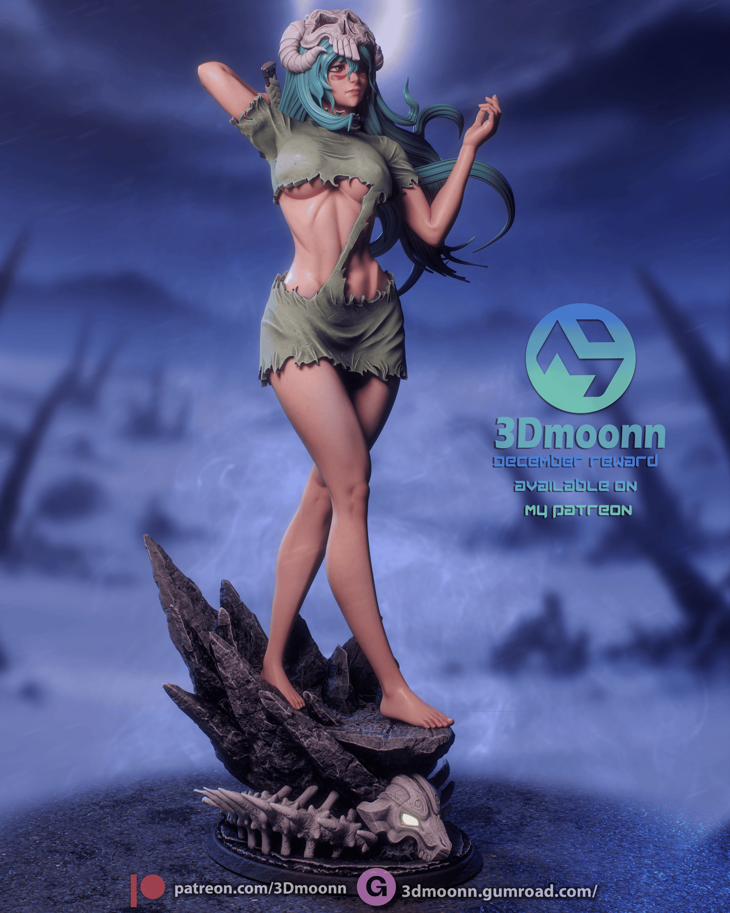 Nelliel | Bleach | Handcrafted Figure
