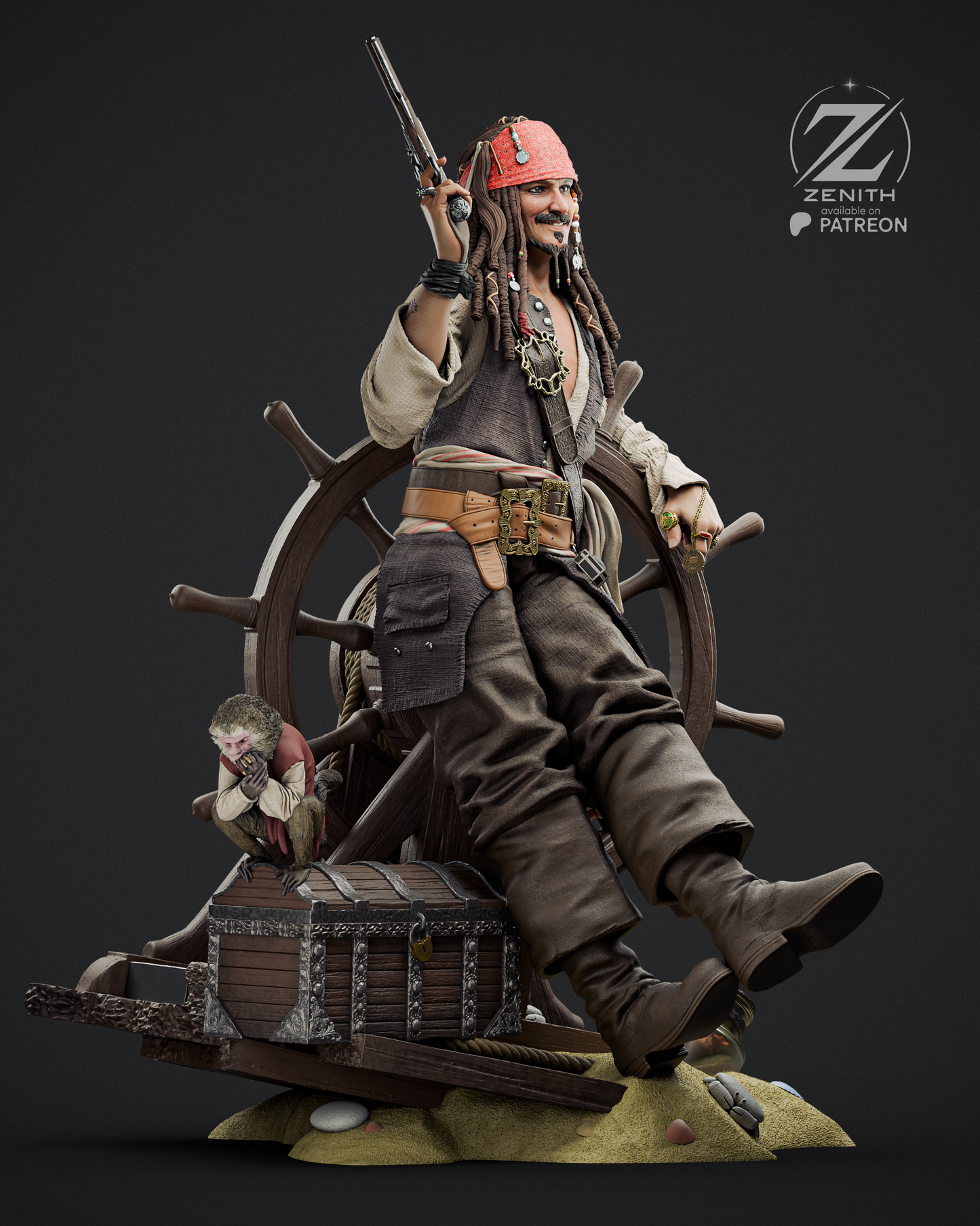 Sparrow | Handcrafted Figure