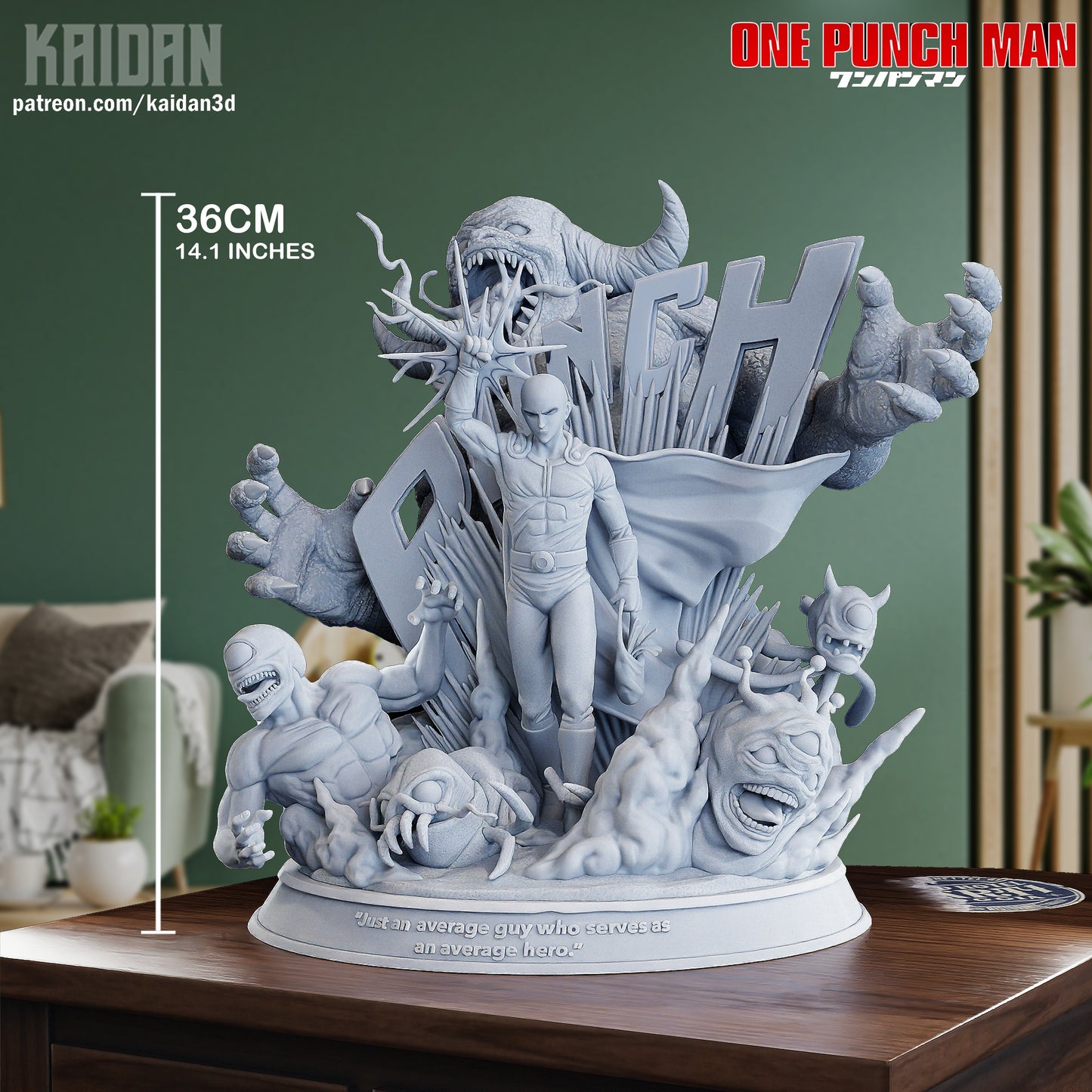 Saitama | One Punch Man | Handcrafted Figure