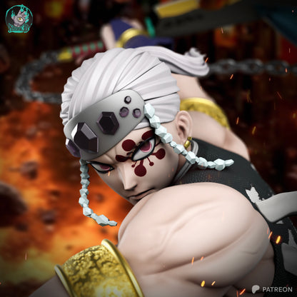 Tengen Uzui | Demon Slayer | Handcrafted Figure