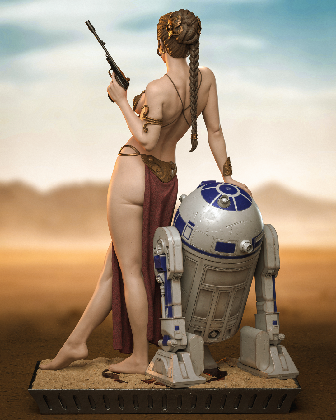Space Princess | Handcrafted Figure