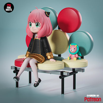 Anya | Spy x Family | Handcrafted Figure
