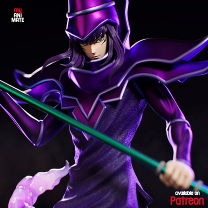 Dark Magician | Yu-Gi-Oh! | Handcrafted Figure