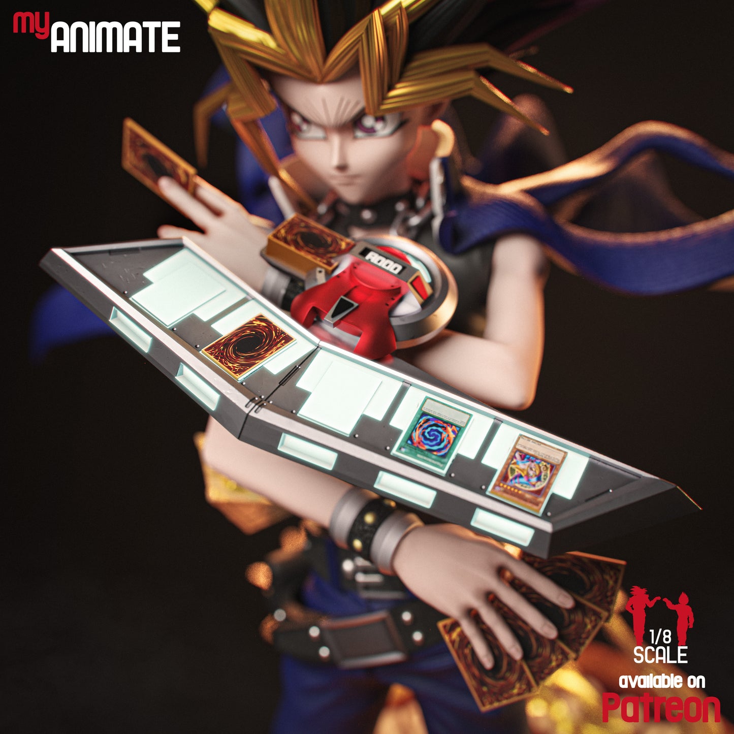 Yugi | Yu-Gi-Oh! | Handcrafted Figure
