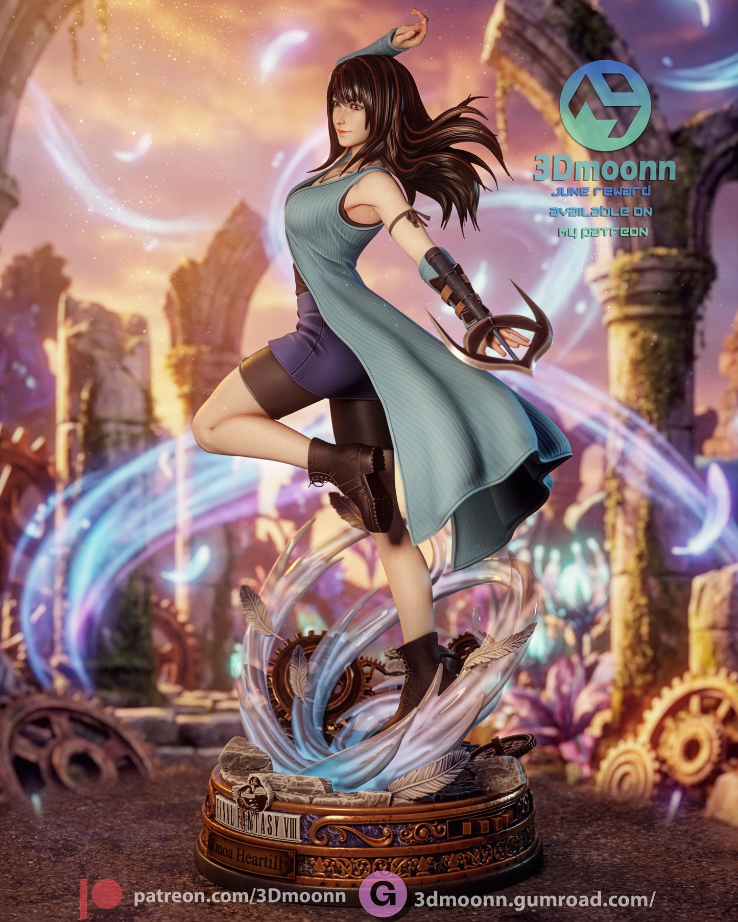 Rinoa Heartilly | Final Fantasy VIII | Handcrafted Figure