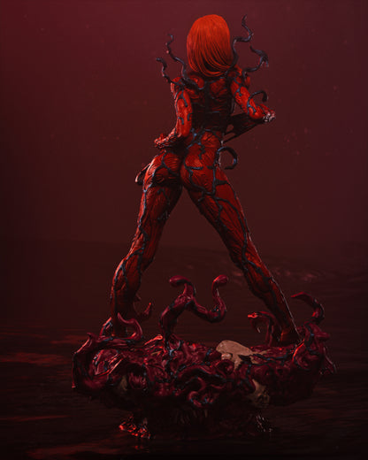 Symbiote Femme Fatale | Handcrafted Figure