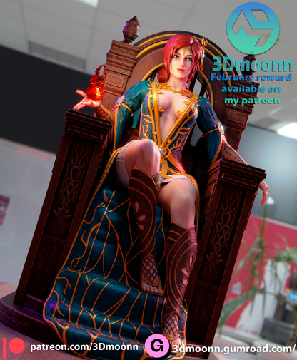 Triss | The Witcher | Handcrafted Figure