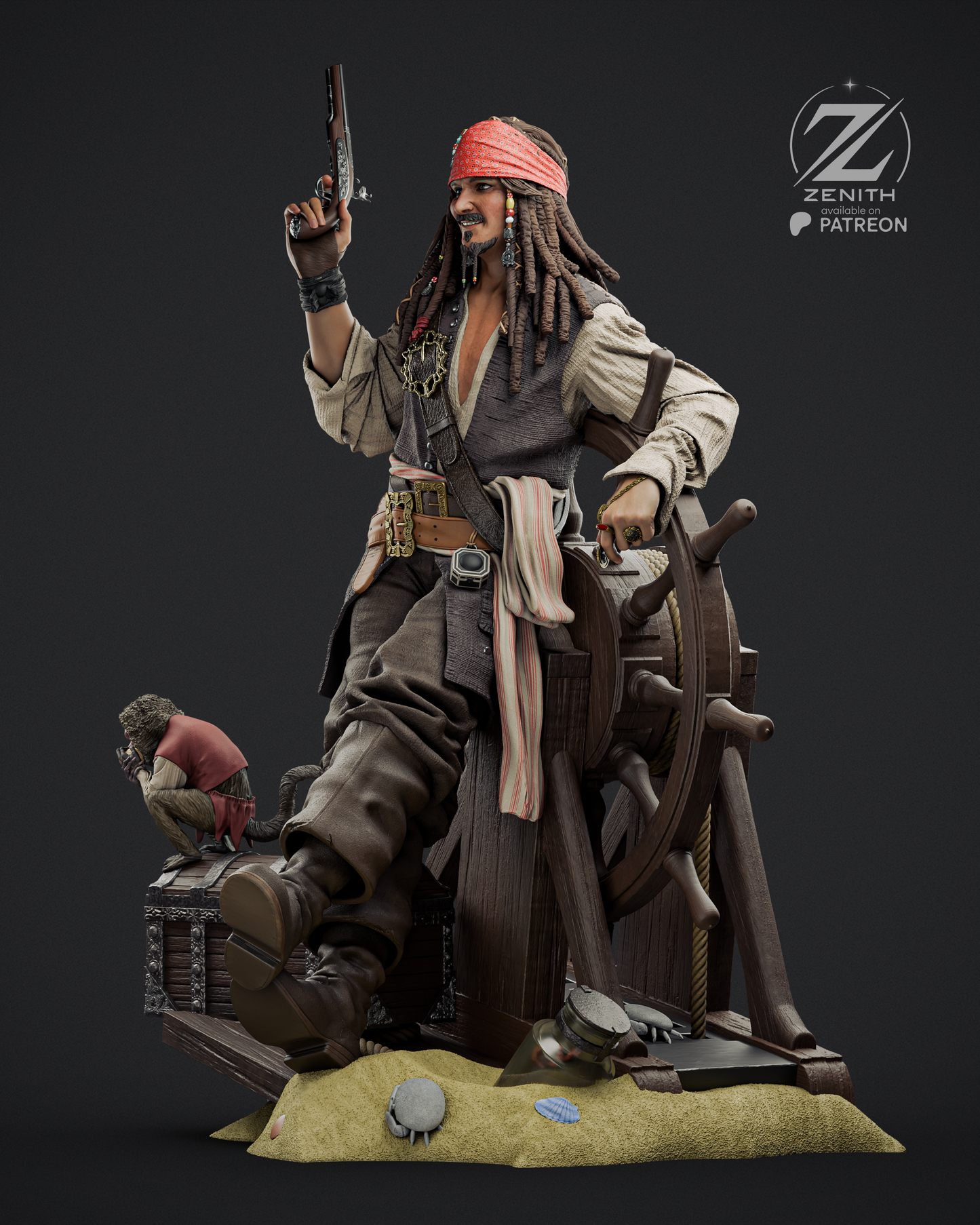 Sparrow | Handcrafted Figure