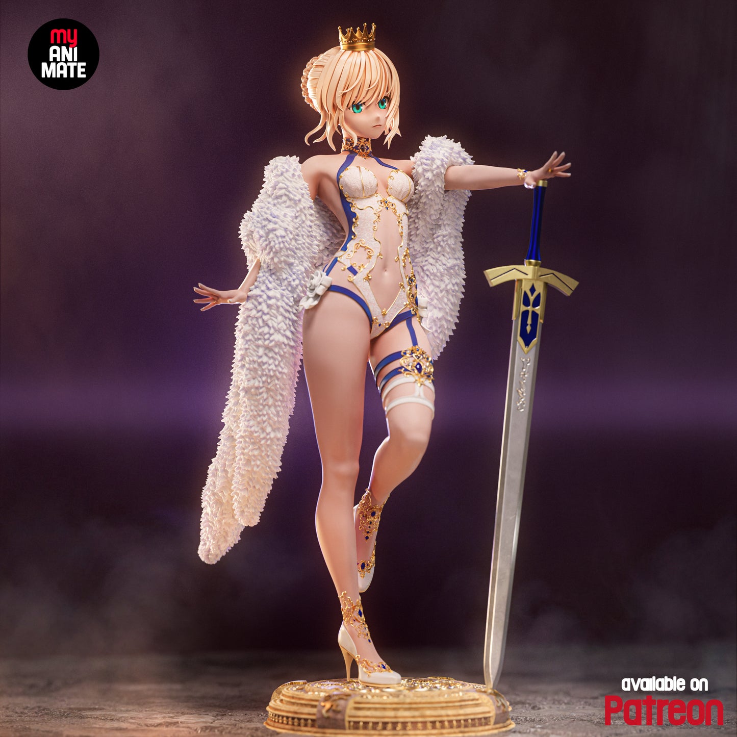 Saber | Fate Series | Handcrafted Figure