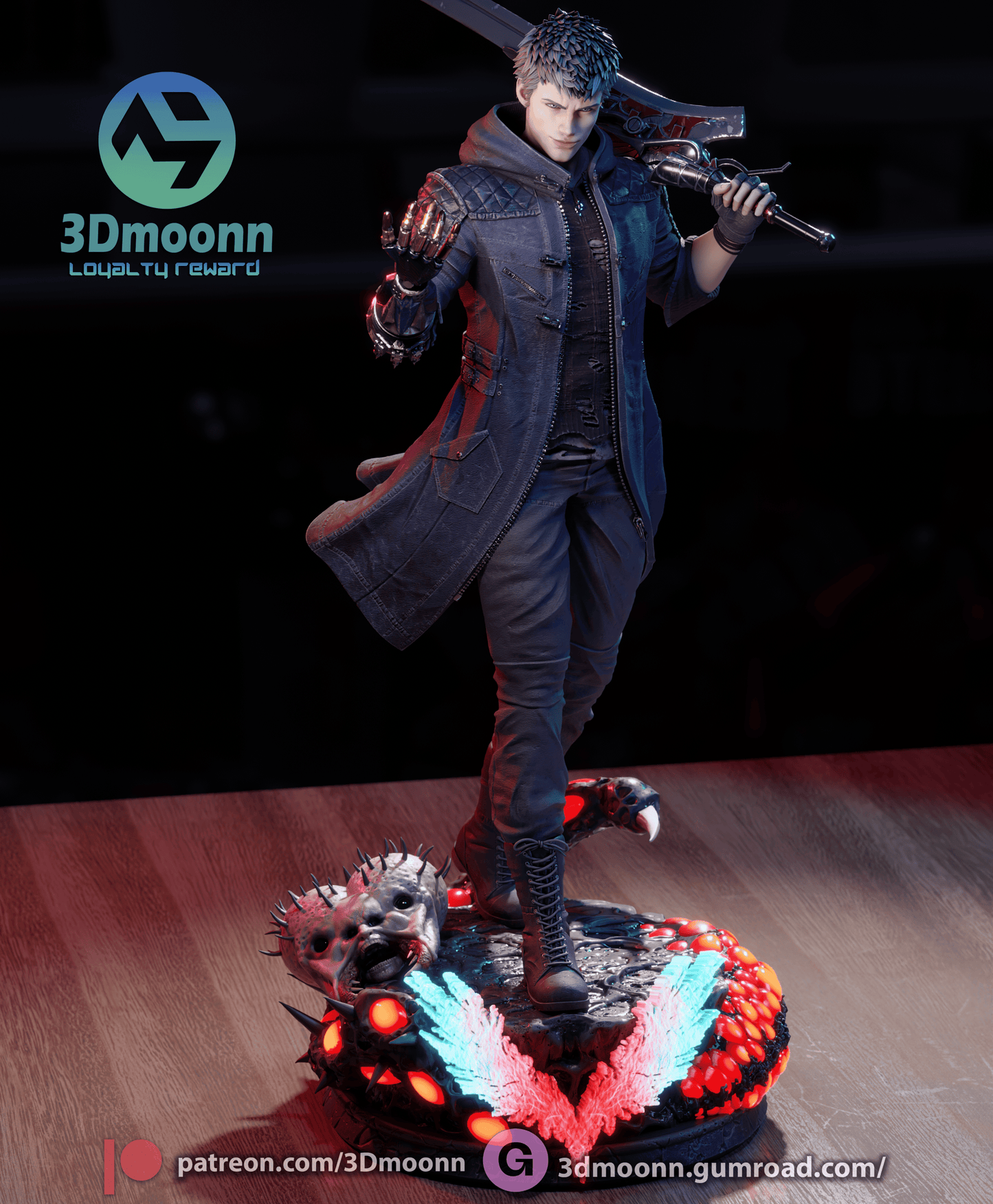 Nero | Devil May Cry 5 | Handcrafted Figure