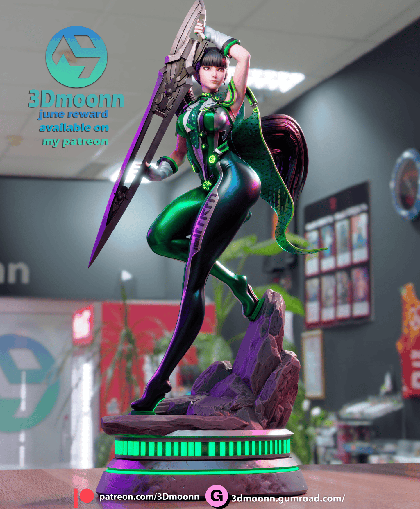 Eve | Stellar Blade | Handcrafted Figure