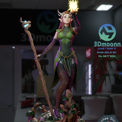 Keyleth | Vox Machina | Handcrafted Figure