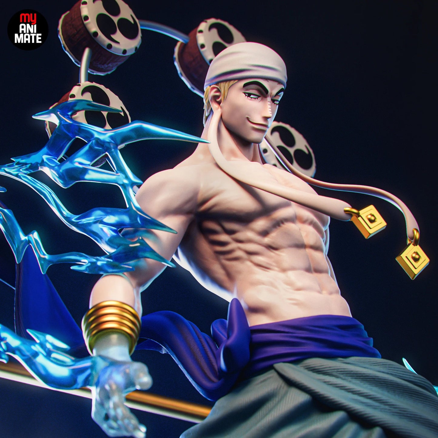 Thunder God Eneru | Handcrafted Figure