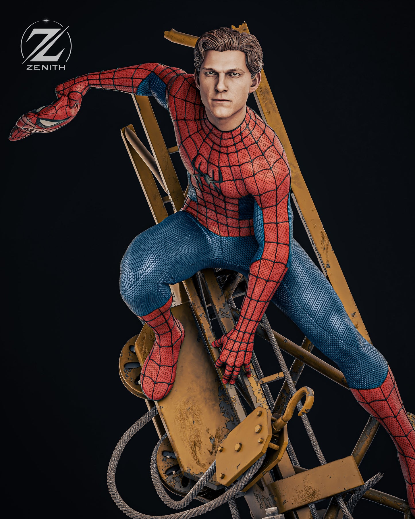 Web Slinging Hero | Handcrafted Figure