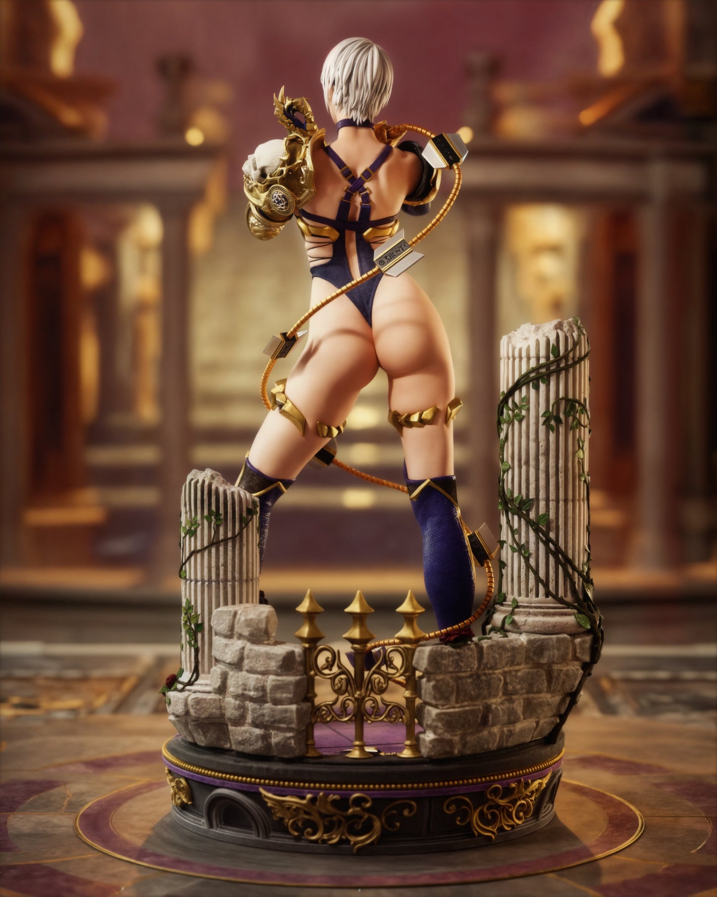 Whip Blade Mistress | Handcrafted Figure