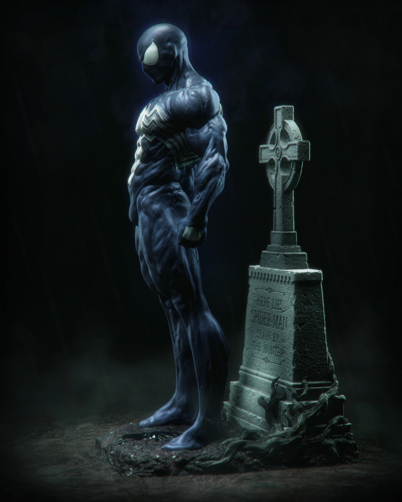 Shadow Web Warrior | Handcrafted Figure