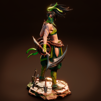 Akali | League of Legends | Handcrafted Figure