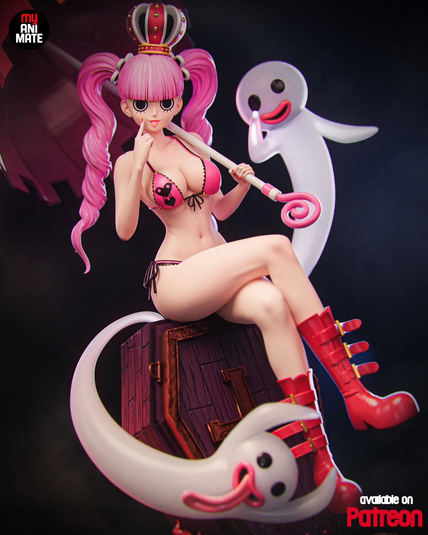 Pink Princess | Handcrafted Figure