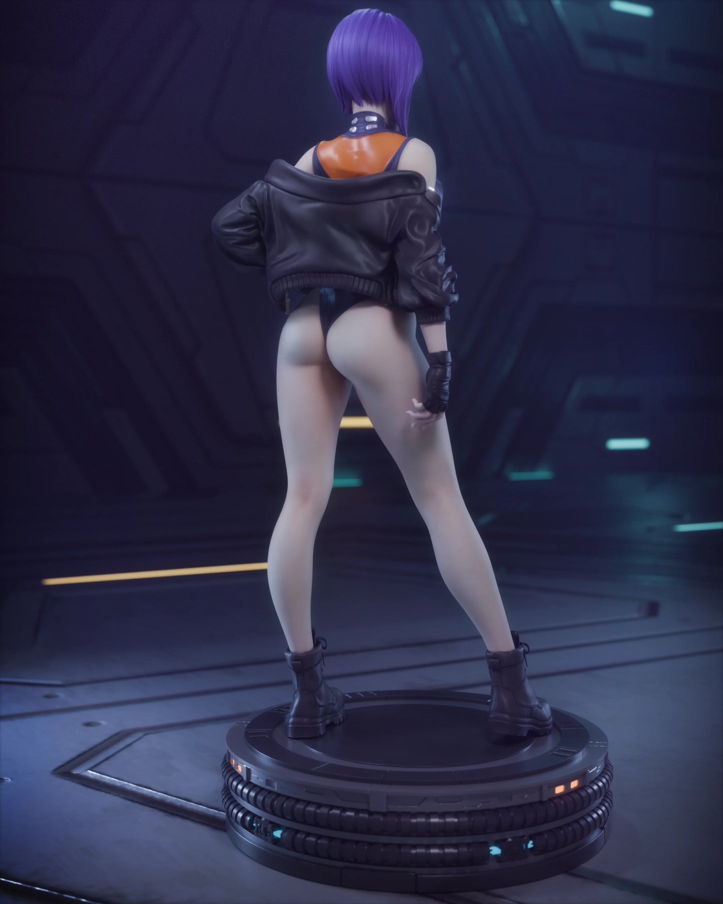 Motoko | Ghost in the Shell | Handcrafted Figure