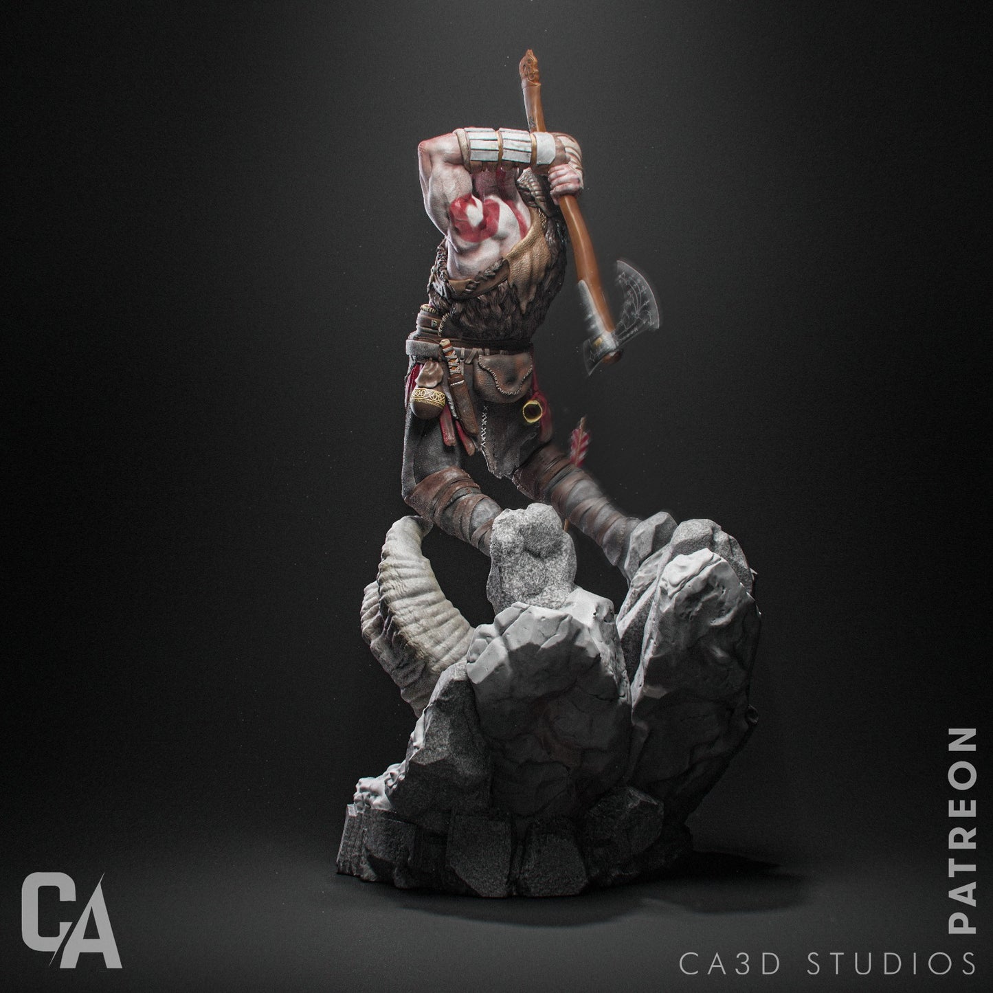 Kratos | God of War | Handcrafted Figure
