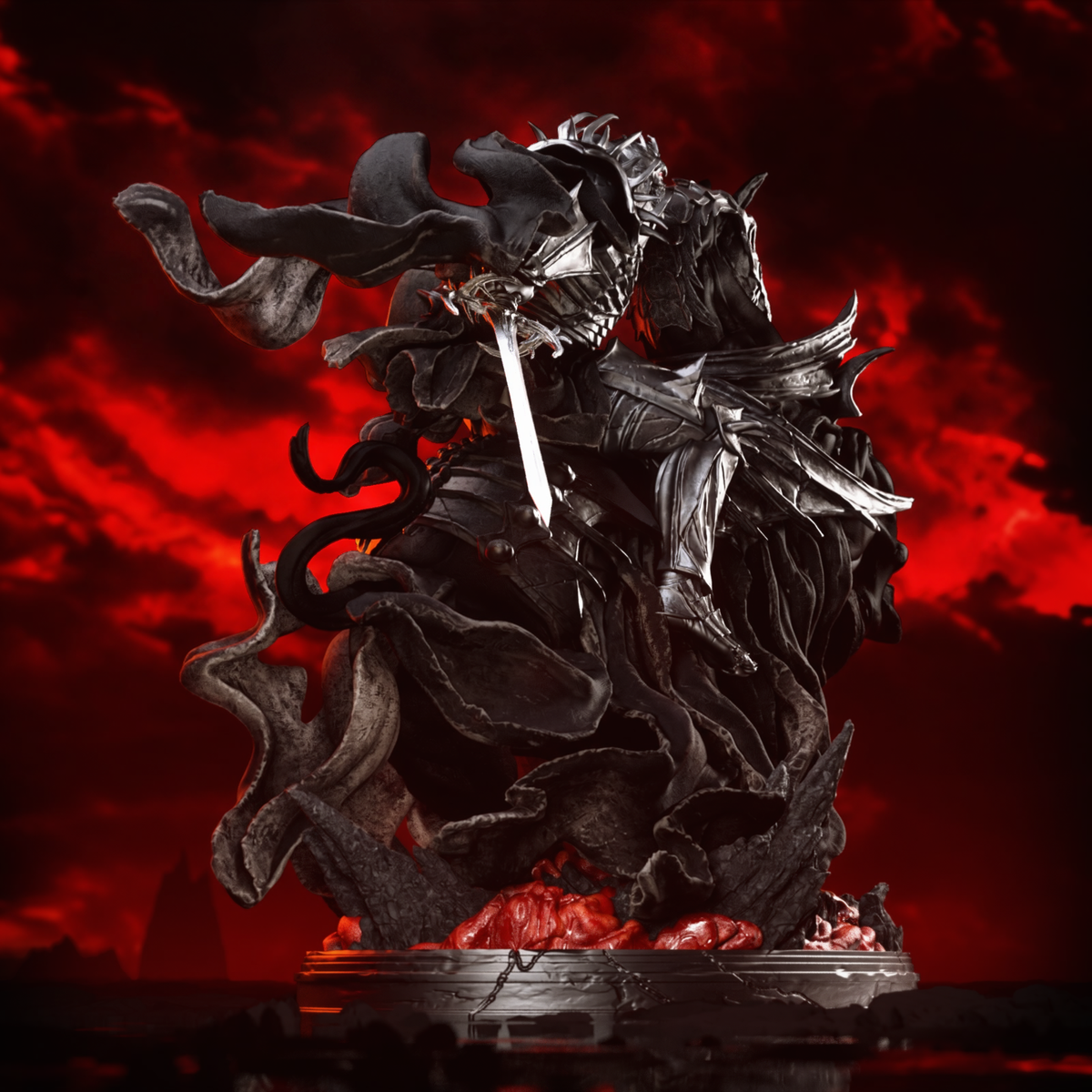 Skull Knight | Handcrafted Figure