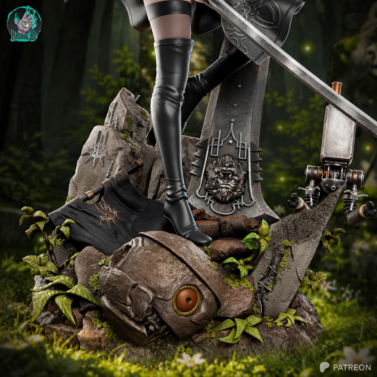 Battle Android | Handcrafted Figure