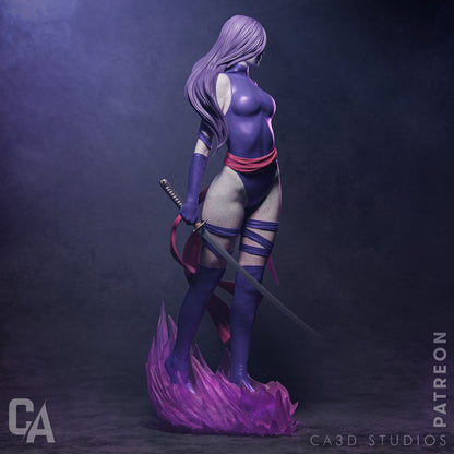 Psychic Blade Warrior | Handcrafted Figure