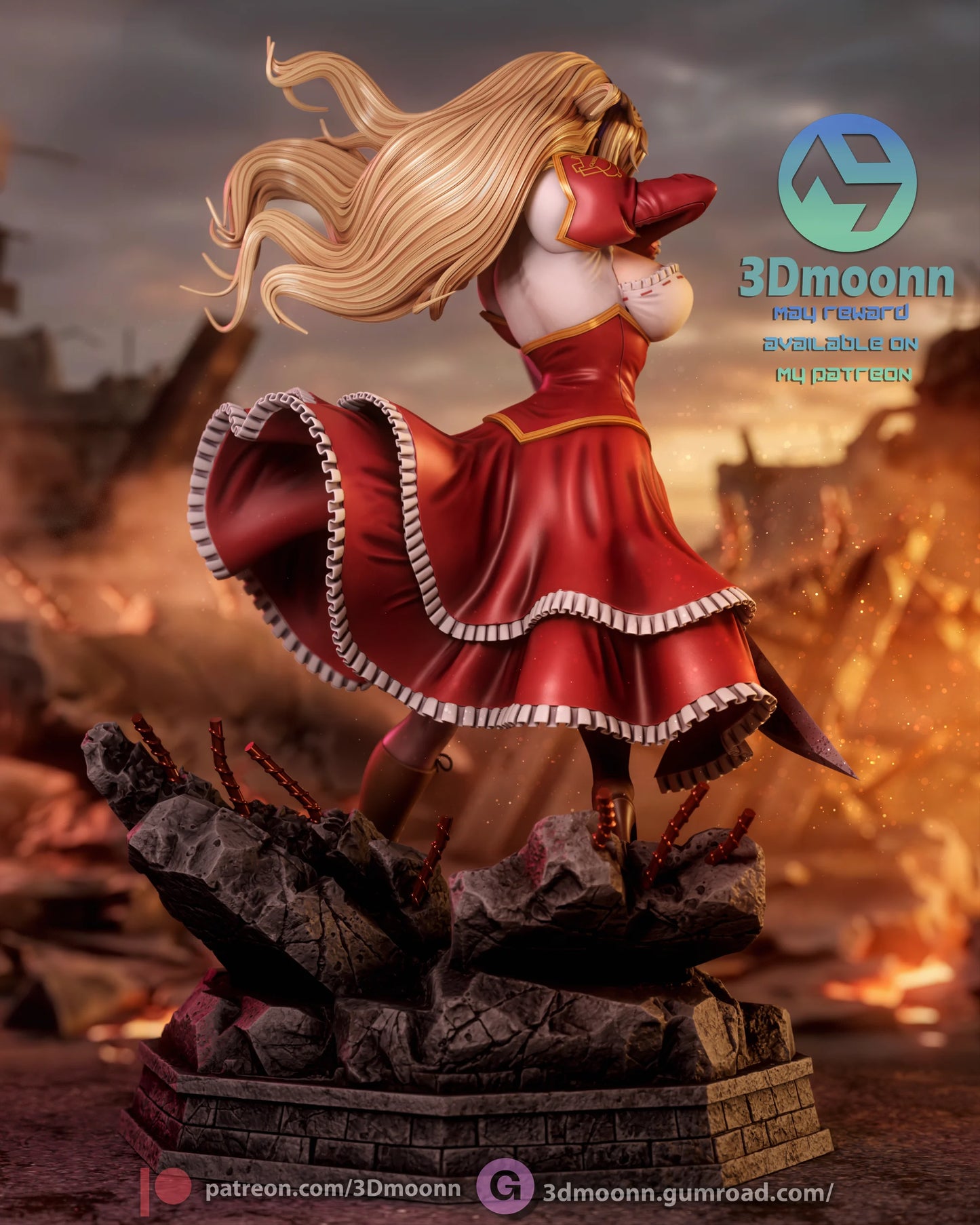 Satellizer L. Bridget | Freezing | Handcrafted Figure