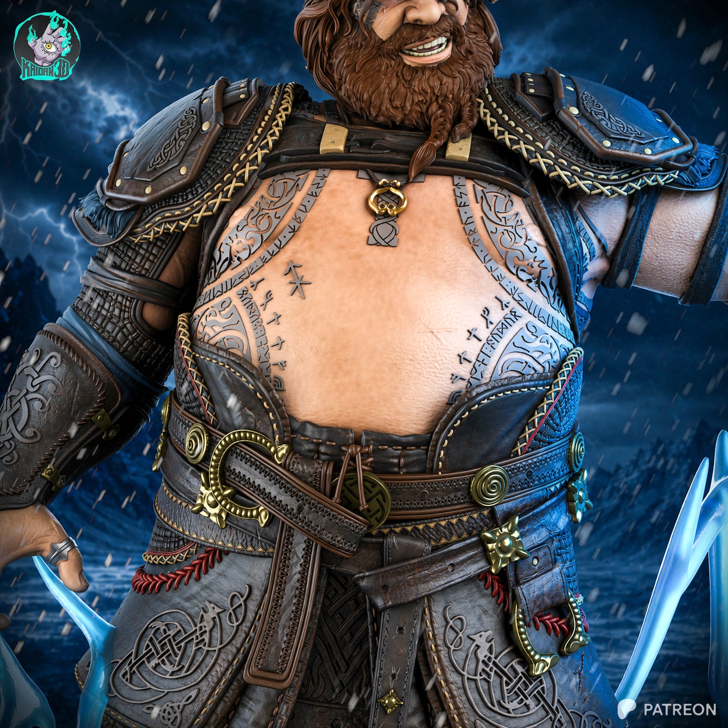 Thunder God | Handcrafted Figure