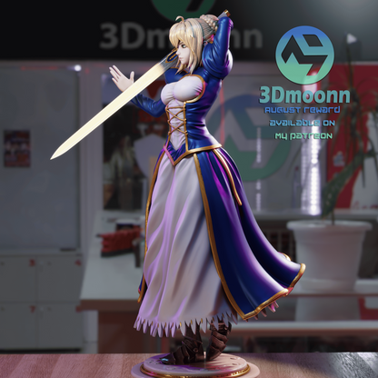 Saber | Fate Series | Handcrafted Figure