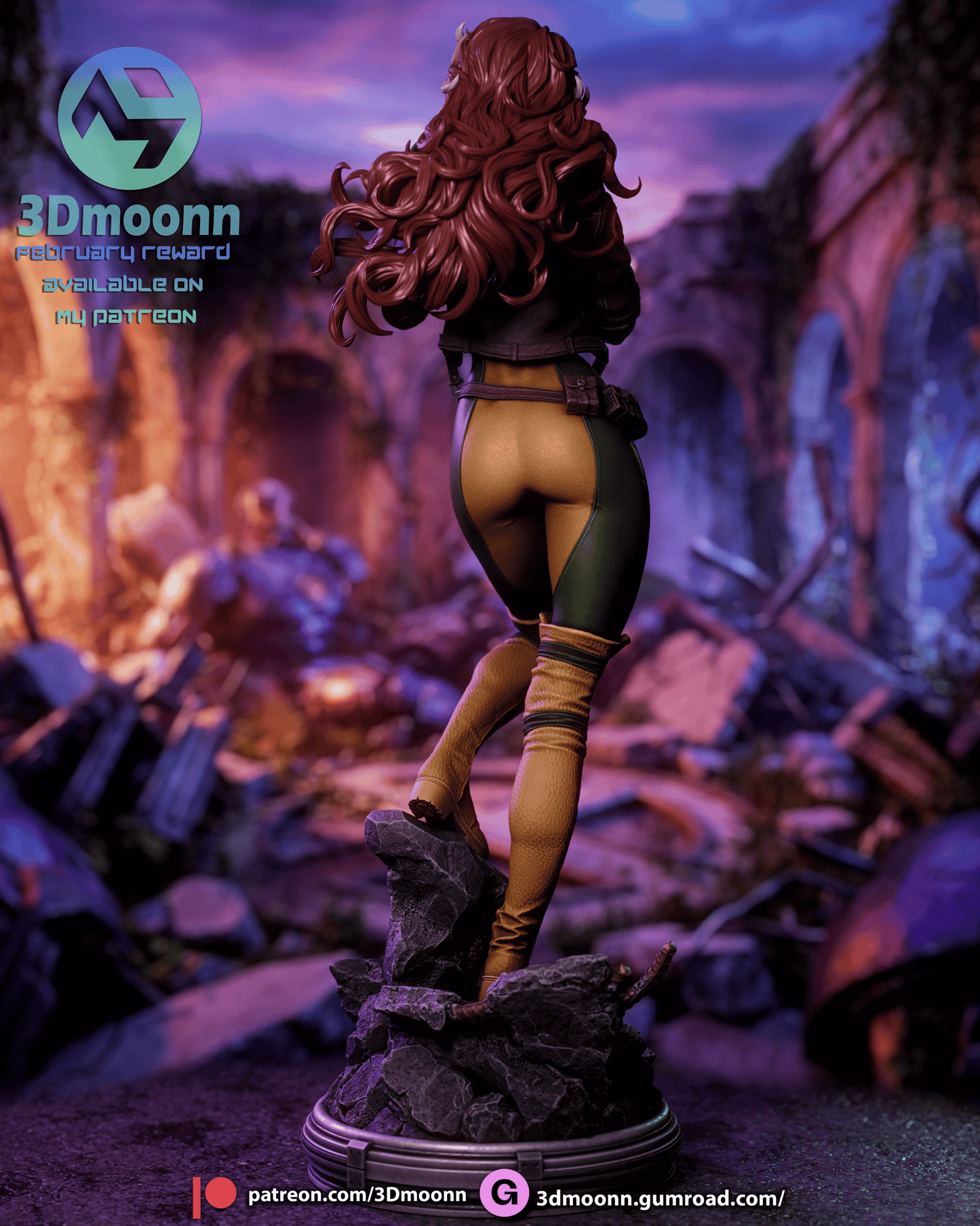 Rogue | Handcrafted Figure