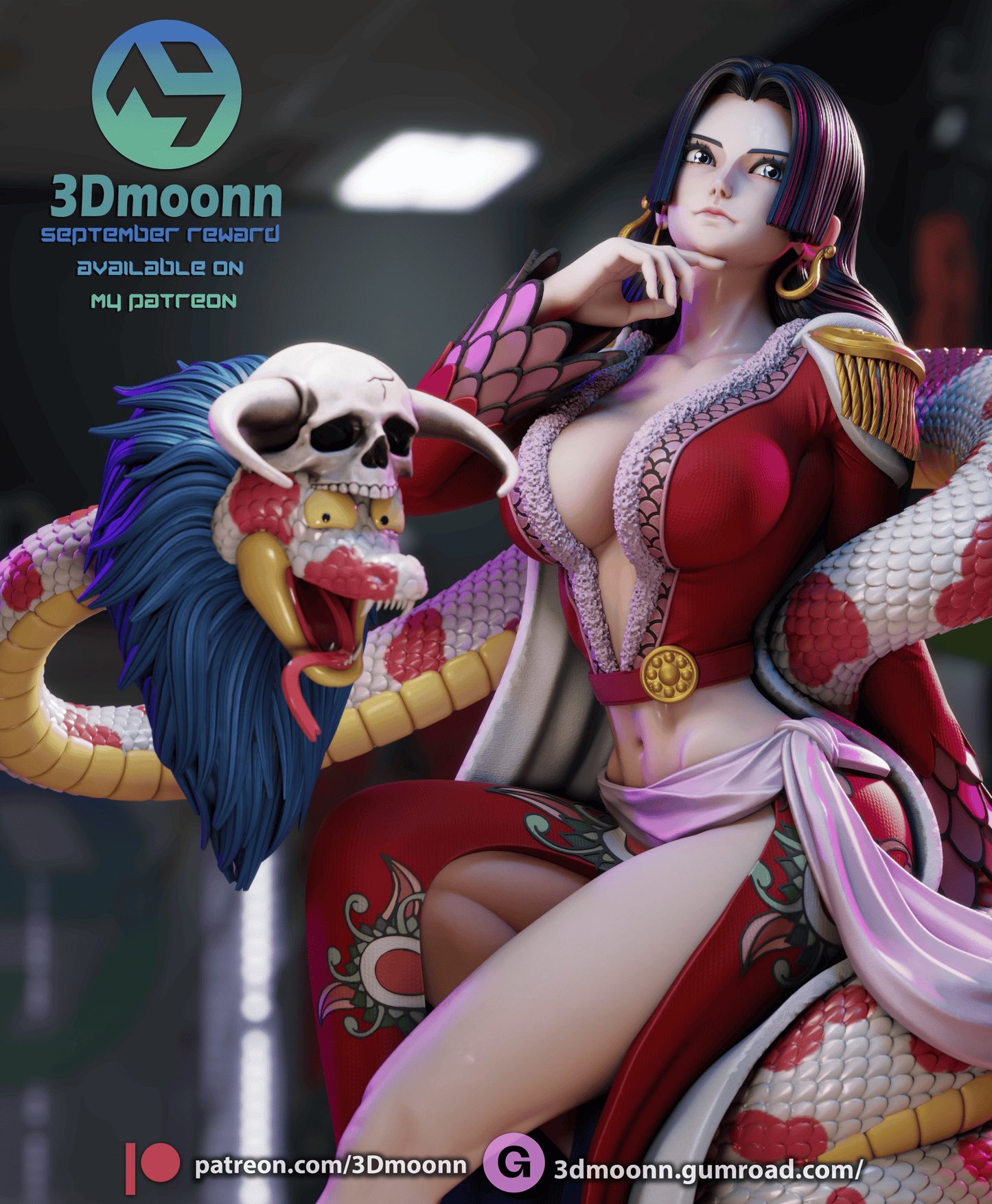 Boa Hancock | One Piece | Handcrafted Figure