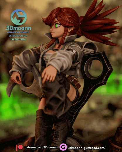 Riyo | Gachiakuta | Handcrafted Figure