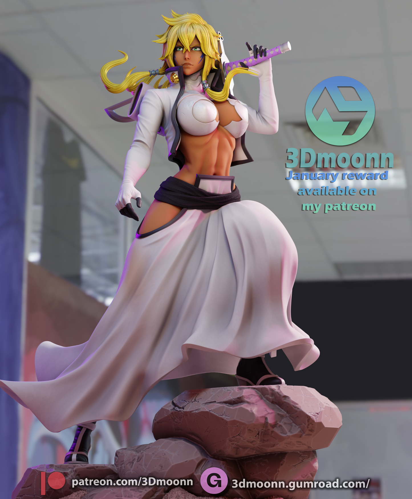 Tier Harribel | Bleach | Handcrafted Figure